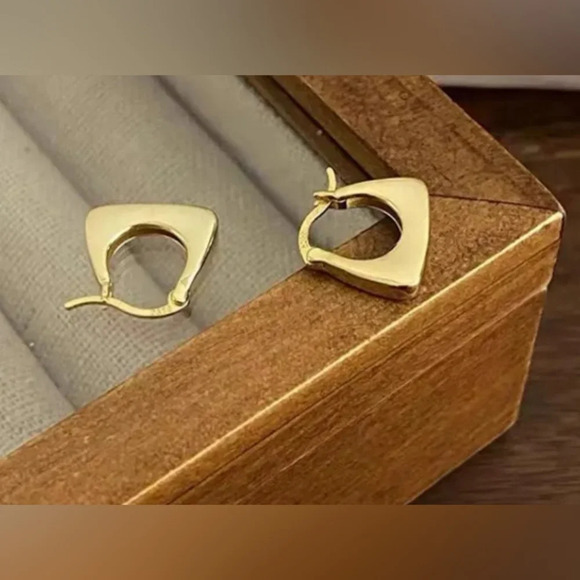 925 Sterling Silver Romantic Geometric Earrings - Picture 2 of 7